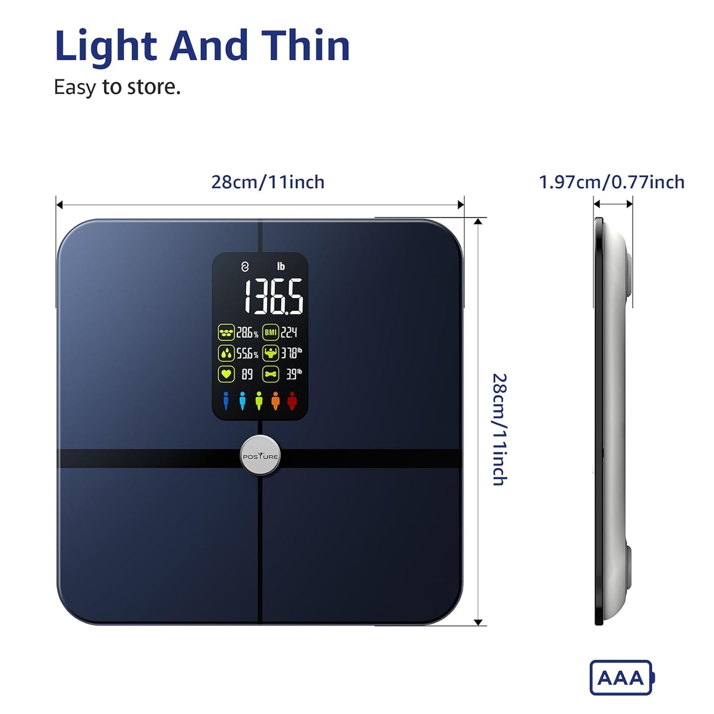 Wiezor Body-IQ Smart Body Fat Scale