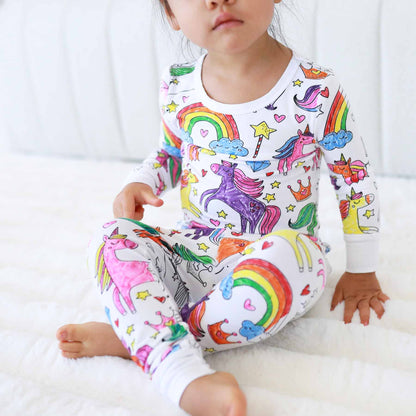 Colorable Two Piece Pajama Set, Color-Me Cozy