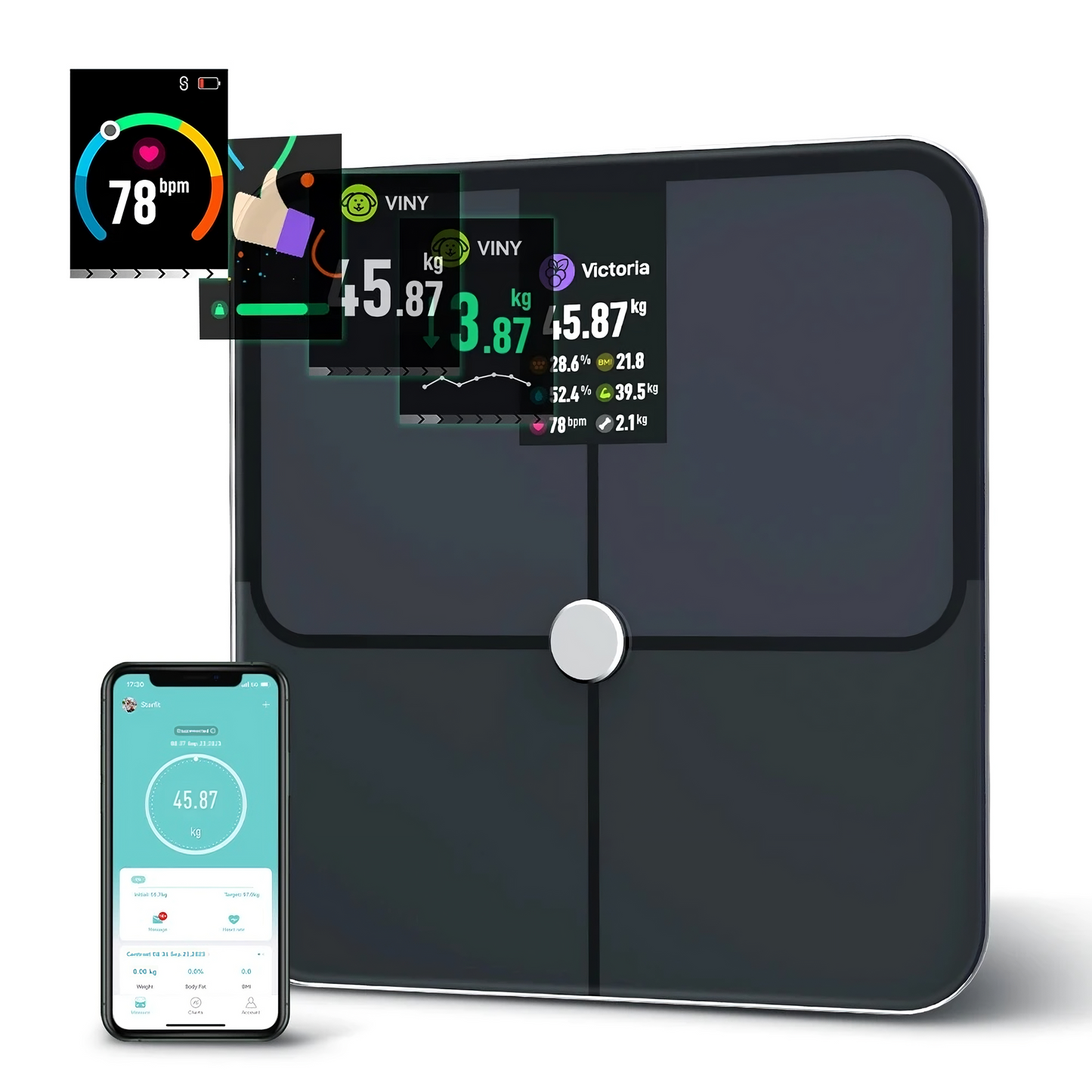 Wiezor Body-IQ Smart Body Fat Scale