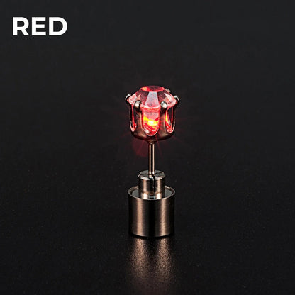 Glow LED Light Up Flash Earing Stud